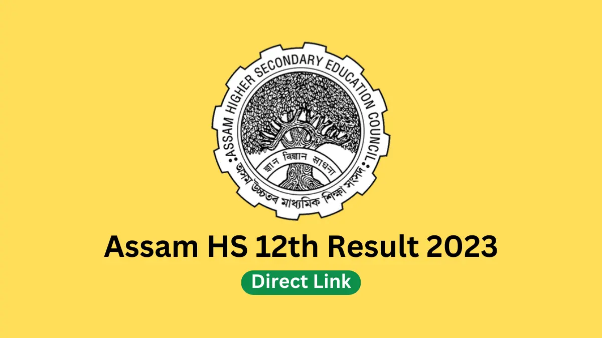 Assam HS Result 2023 Date